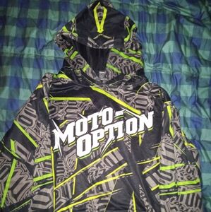 Moto option hoodie